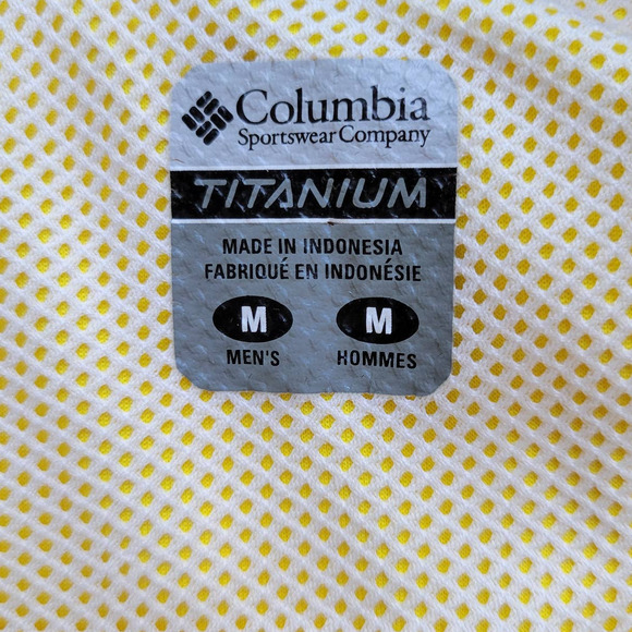Columbia Men's Titanium Collared Polo with Venting Panels - Picture 6 of 8